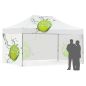 Preview: Promotent 45, Faltzelt 450x300cm Preview: Promotent 45, Faltzelt 450x300cm